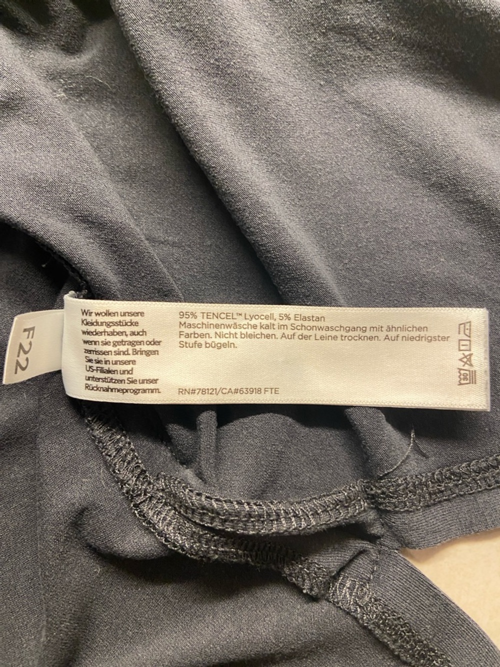 Eileen Fisher V-Neck Short Sleeve Tee - Picture 9 of 11